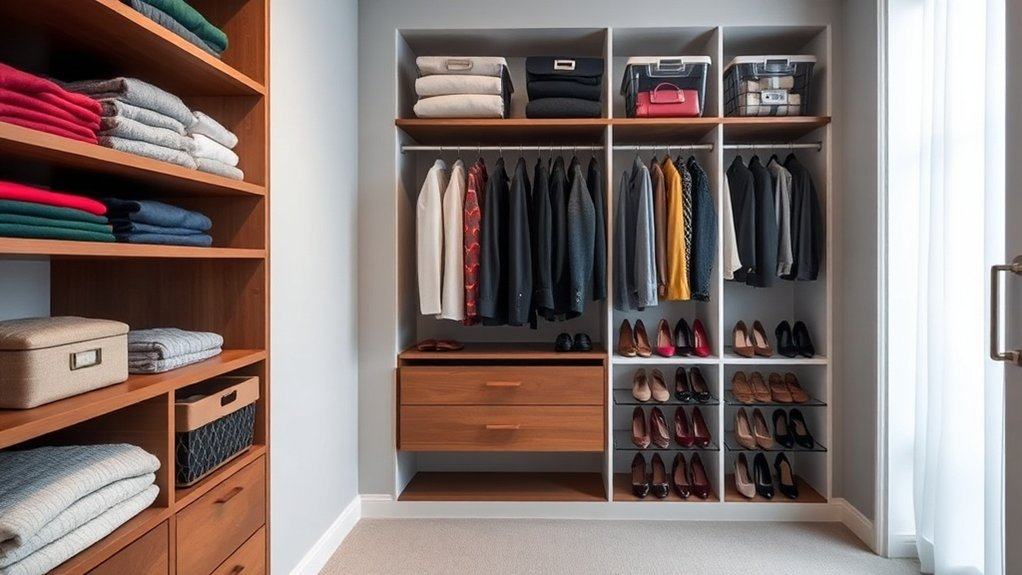 organized closet solutions found