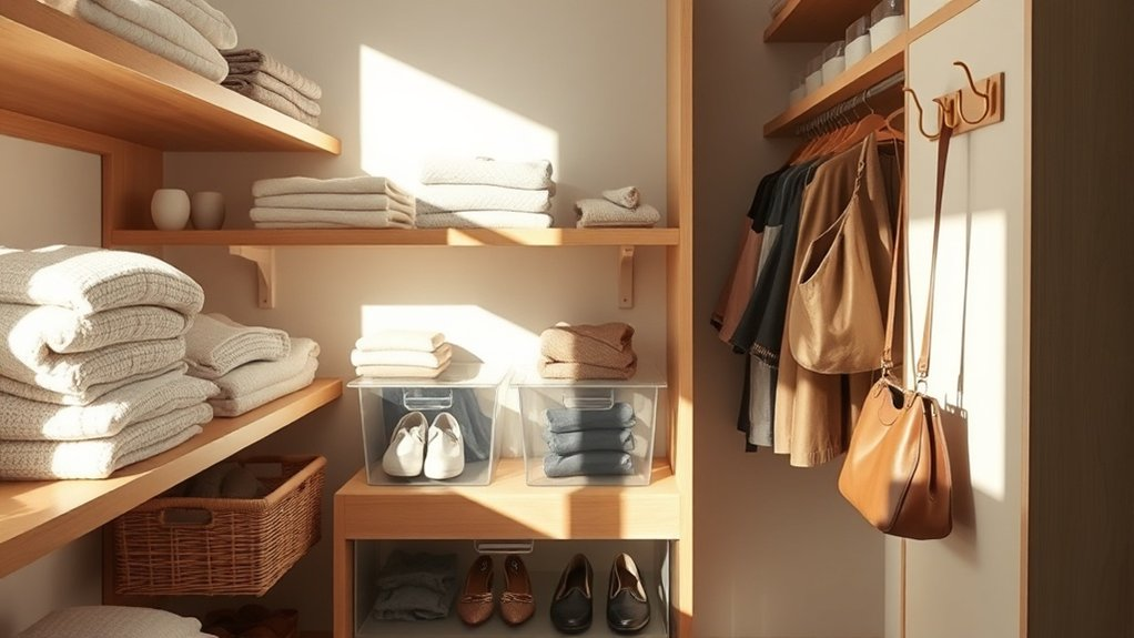 organized closet solutions simplified