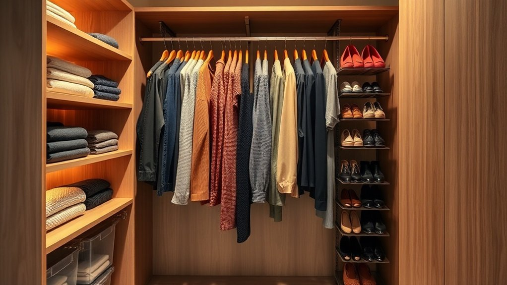 organized closet storage solutions