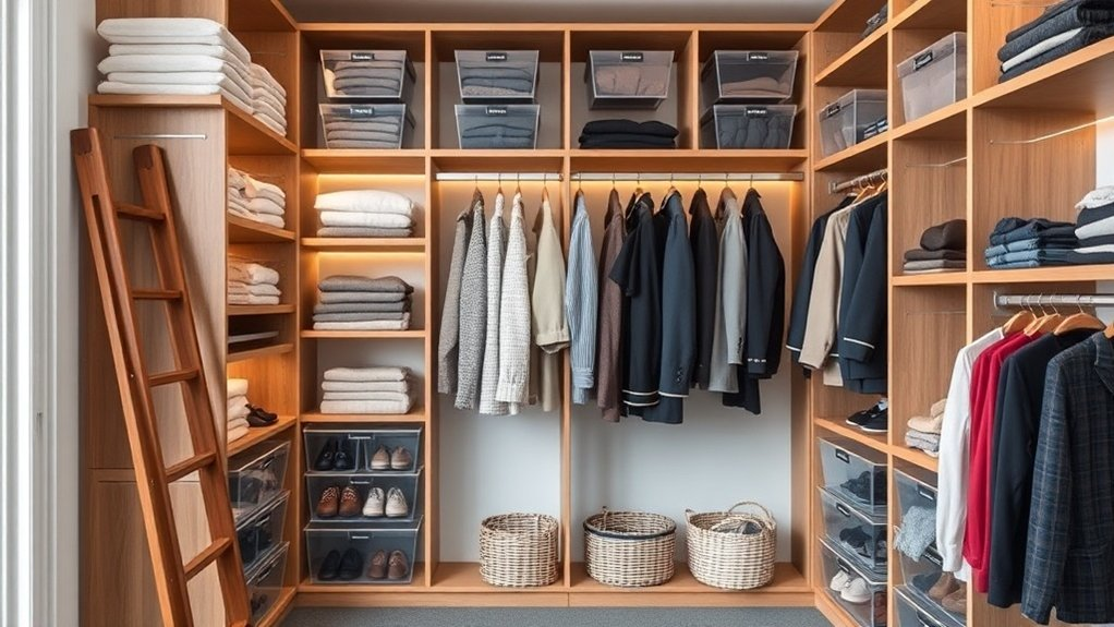 organized closet storage solutions