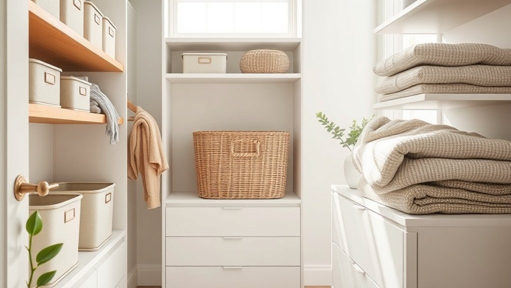 organized closet storage solutions