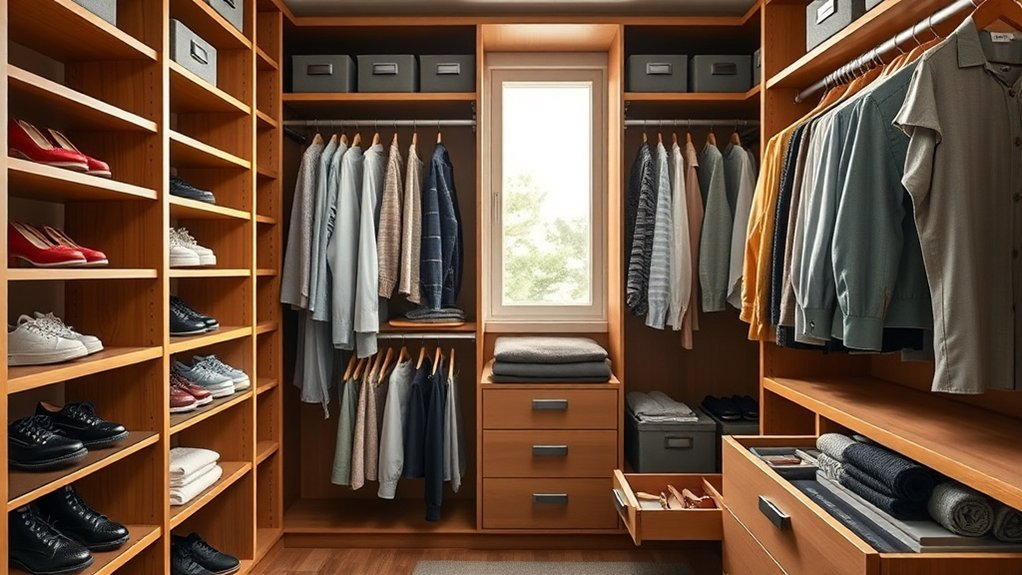 organized closet storage solutions