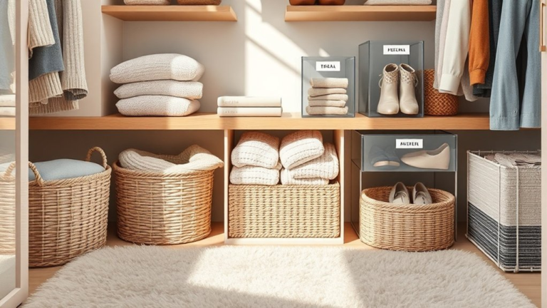 organized closet storage solutions