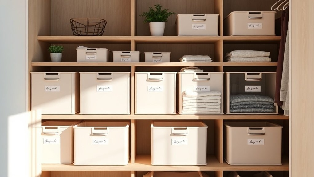 organized closet storage solutions