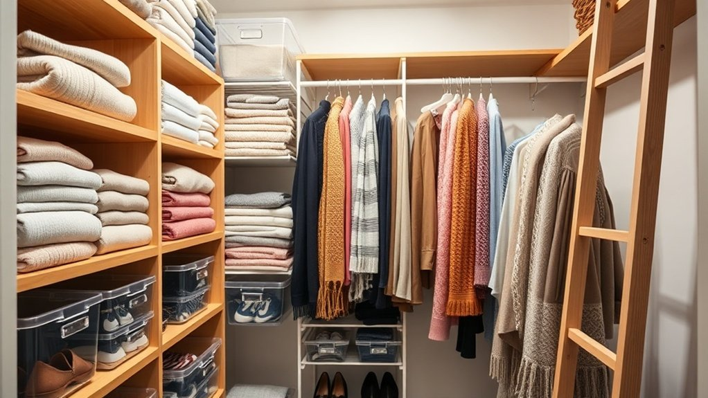 organized closet storage solutions