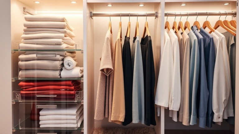 organized closet storage solutions
