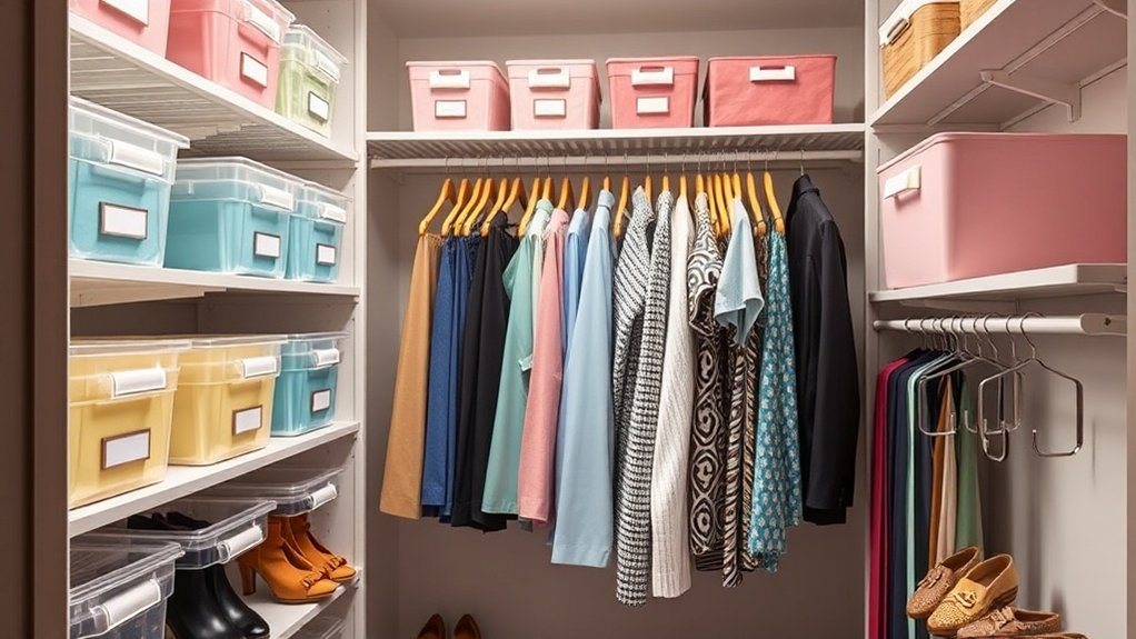 organized closet storage solutions
