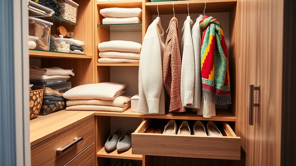 organized closet storage solutions