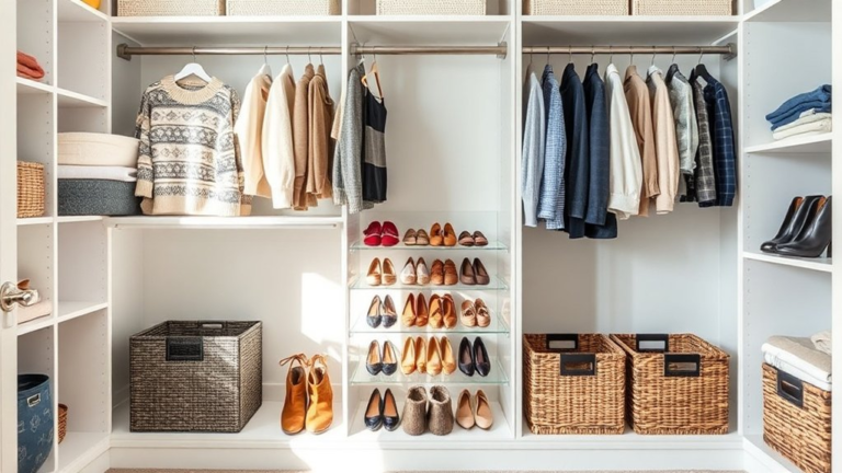 organized closet storage solutions