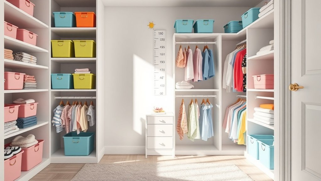 organized closet strategies for kids