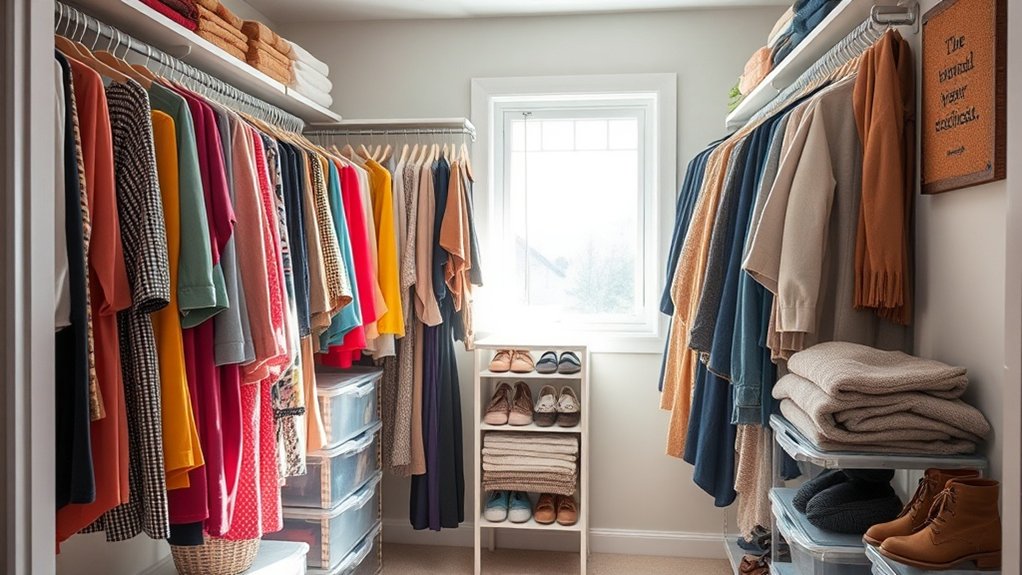 organized closet stress free living
