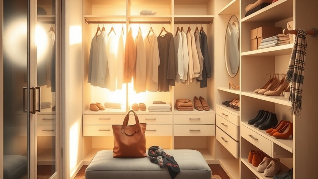 organized closet stress free mornings