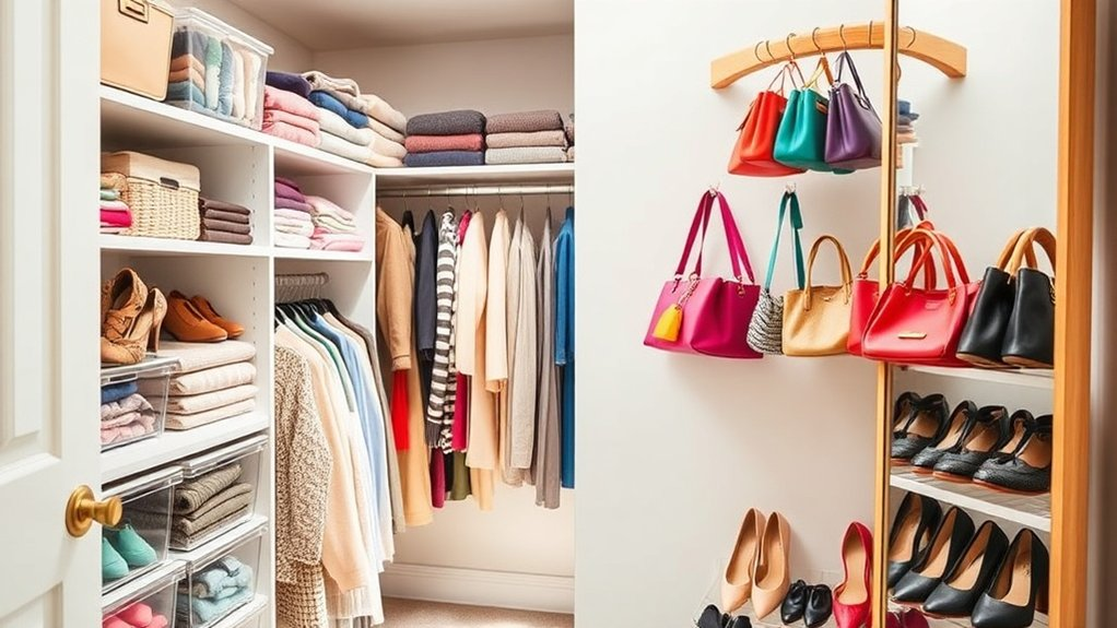 organized closet stress reduced