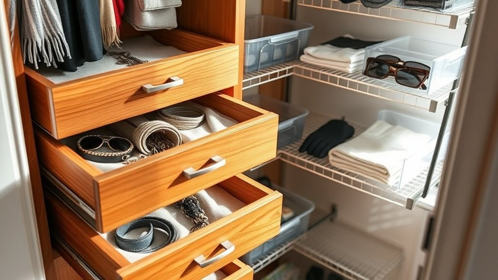 organized drawer storage solutions
