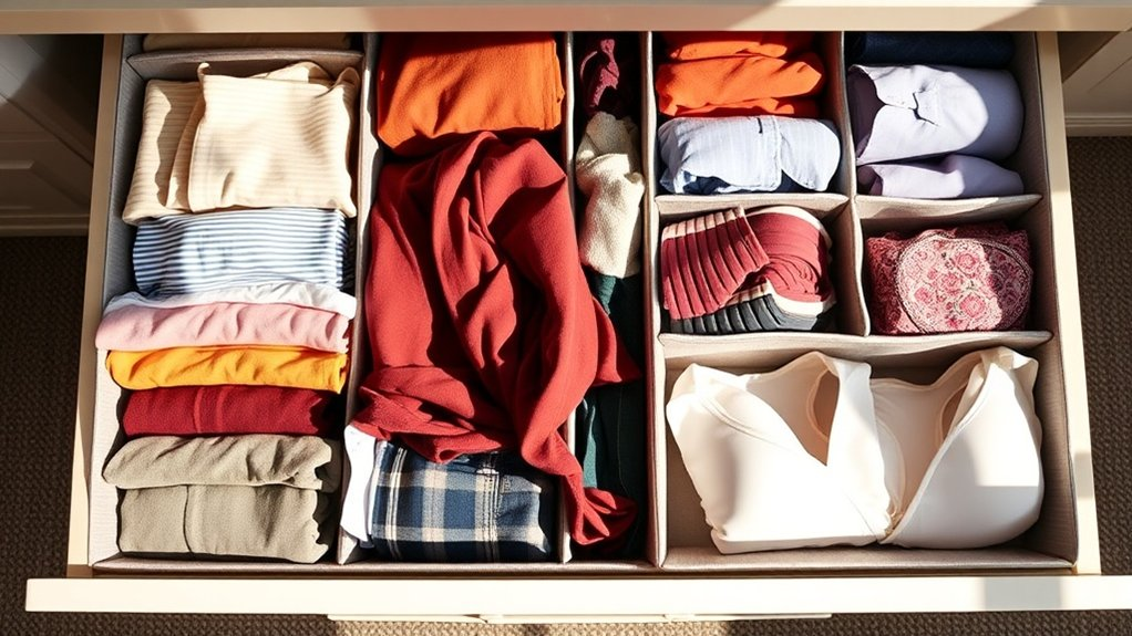 organized drawers simplified life