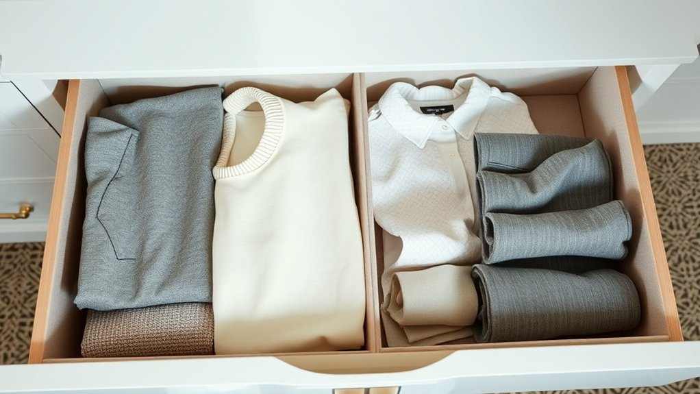 organized drawers stress free mornings