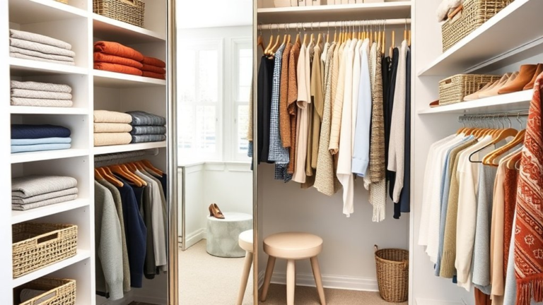 organized shared closet strategies