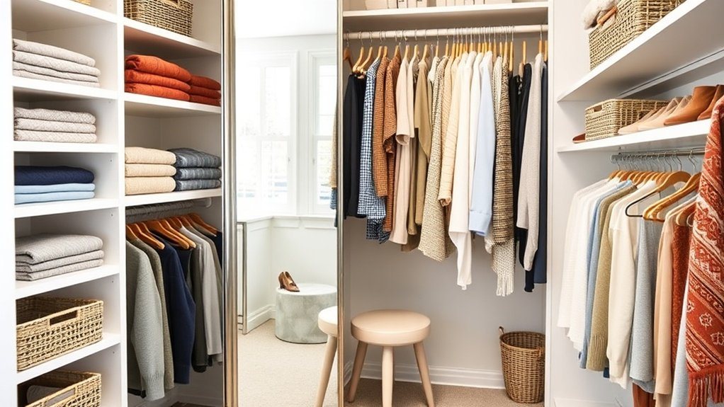 organized shared closet strategies