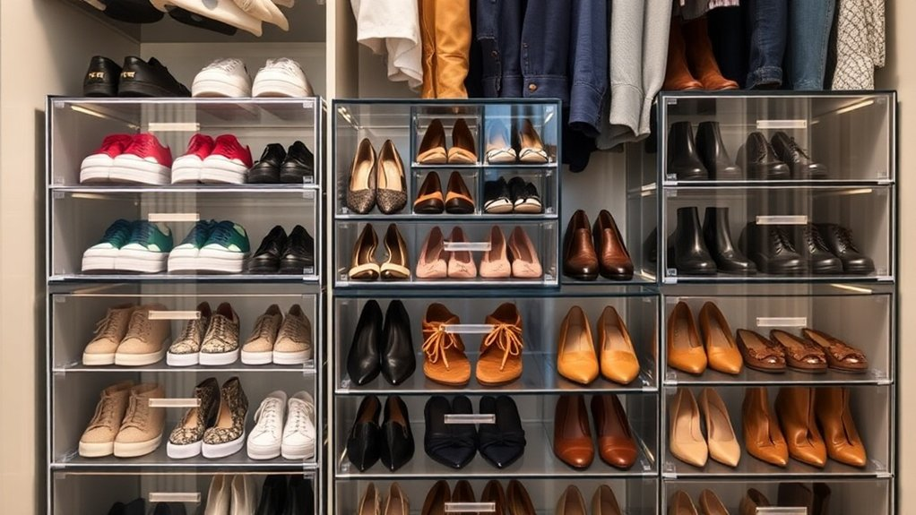 organized shoe storage solutions