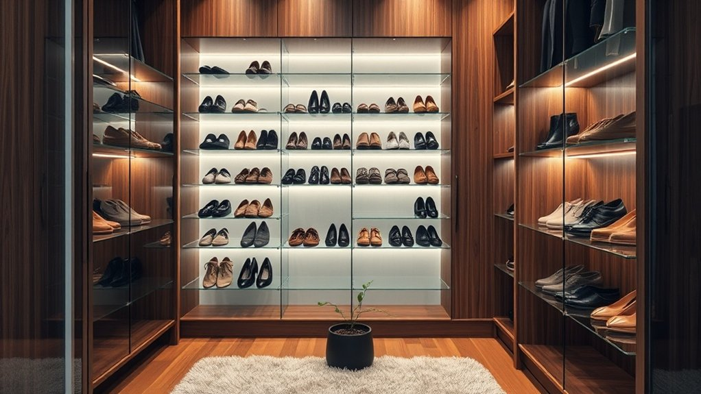 organized shoe storage solutions