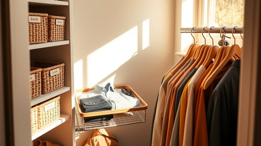 organized storage for efficiency