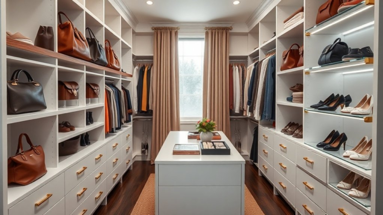 organized storage solutions designed