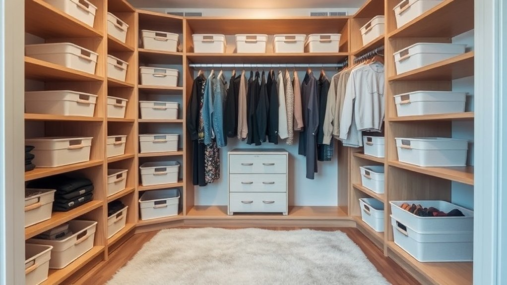 organized storage solutions enhance accessibility