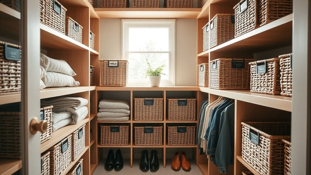 organized stylish closet solutions