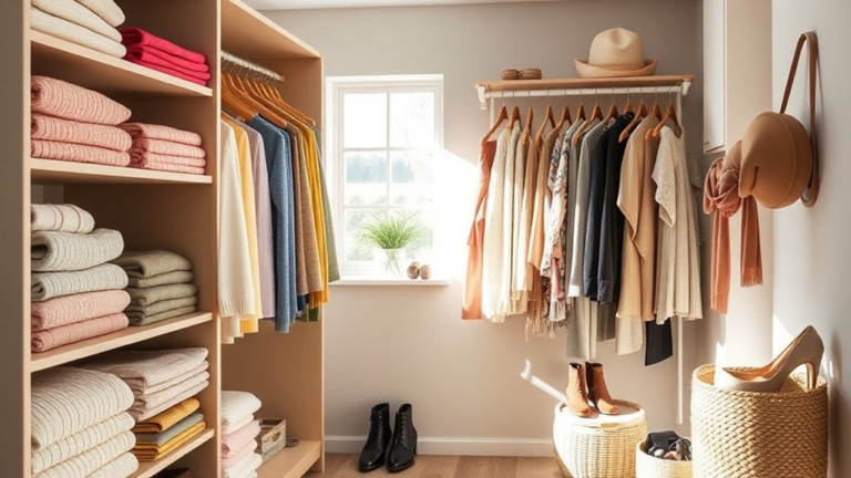 organized wardrobe essentials discovered