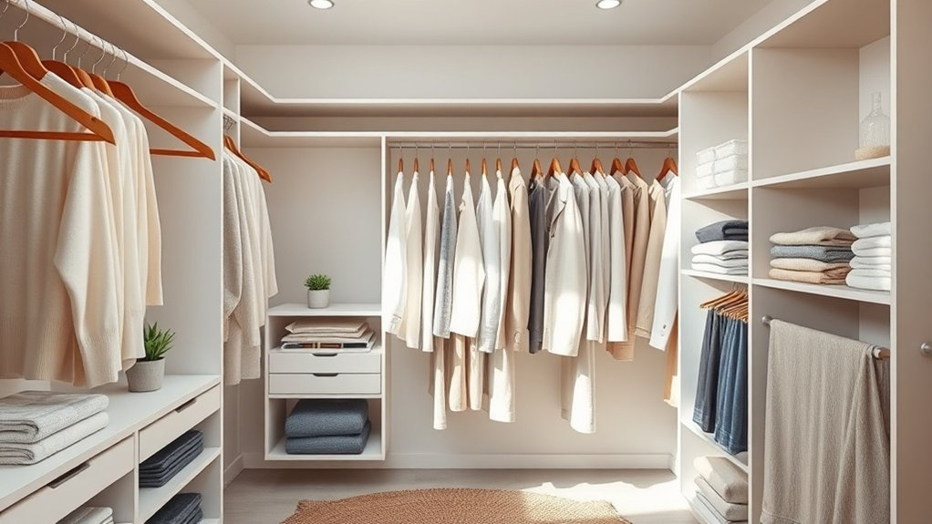 organized wardrobe system tips