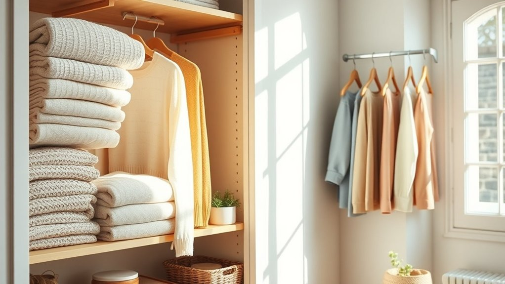 organizing a functional wardrobe