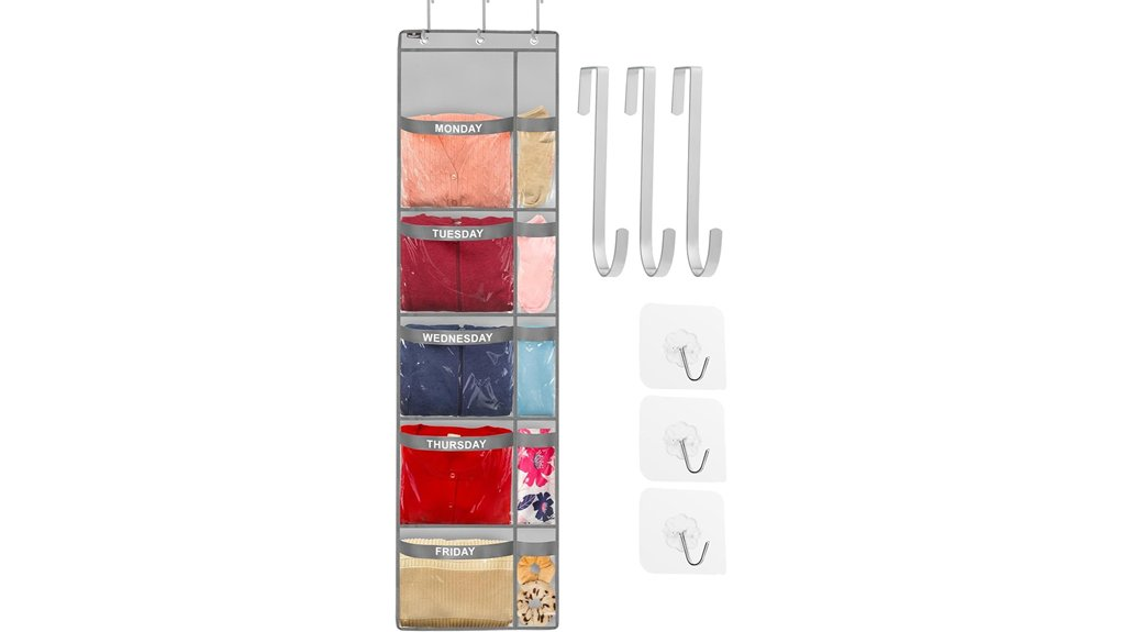 over the door clothing organizer