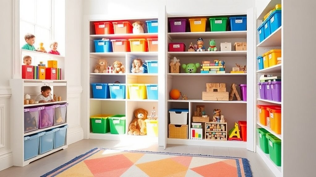 playful toy organization system