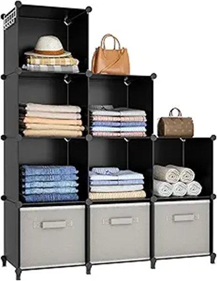 portable closet organizer solution