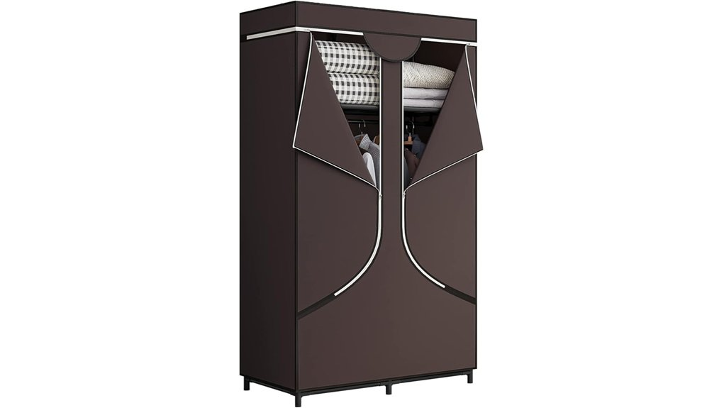 portable wardrobe closet organizer