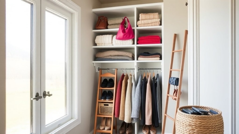 practical storage for small spaces