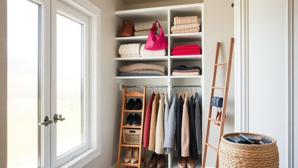 practical storage for small spaces