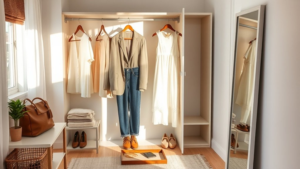 purposeful wardrobe organization tips