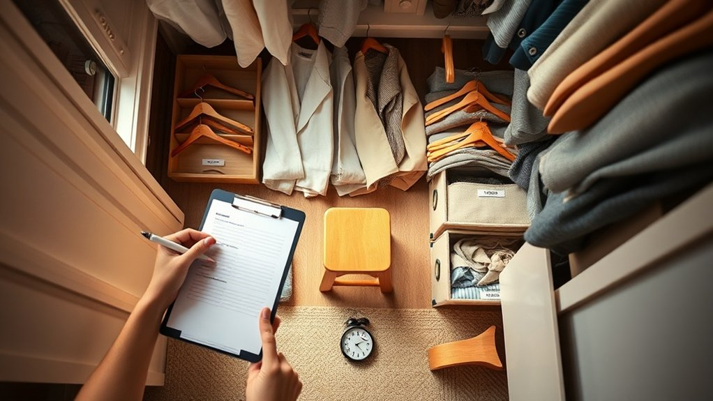 quick closet assessment guide