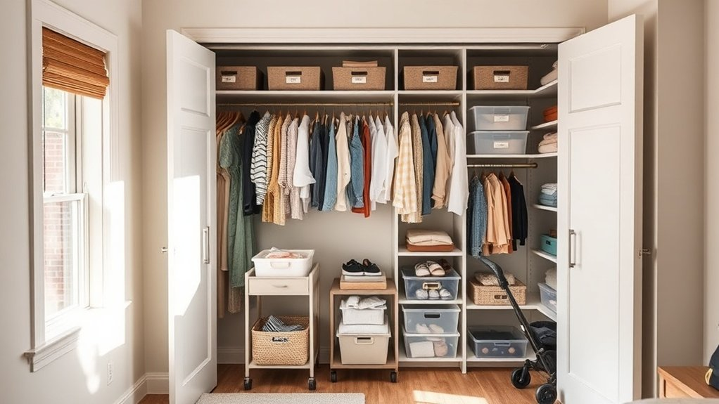 quick closet declutter strategy