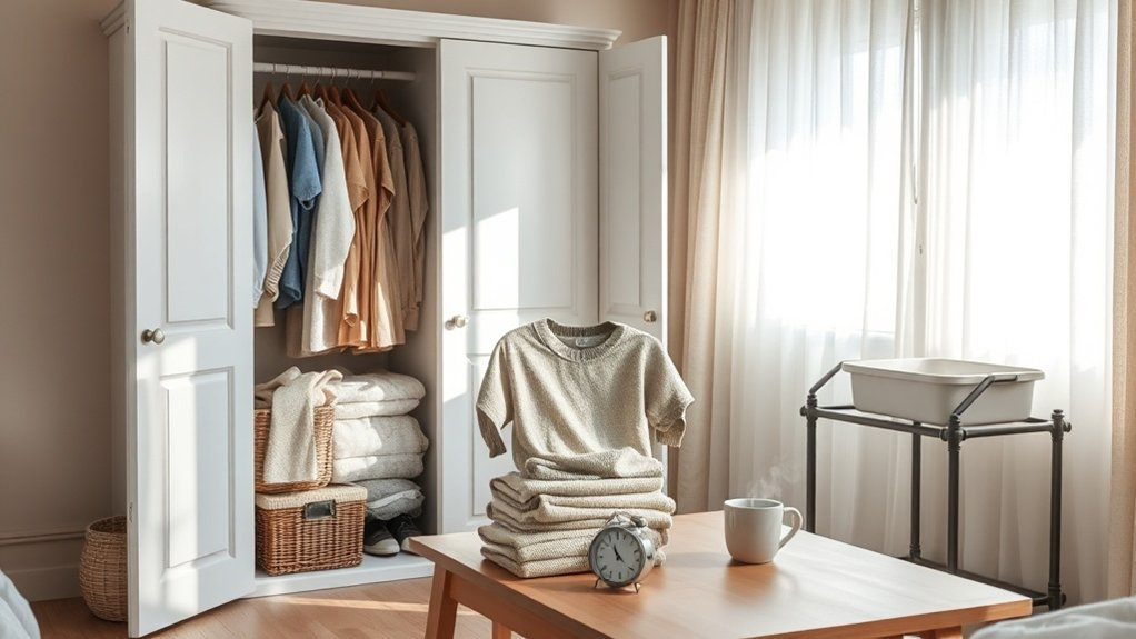 quick closet decluttering tips