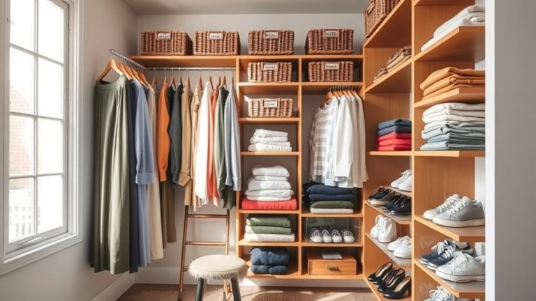 quick closet organization tips