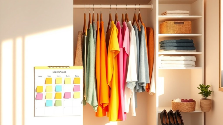 quick daily closet upkeep
