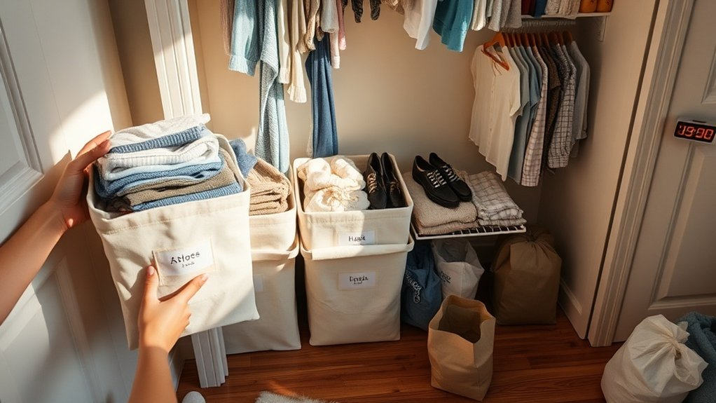 quick purge keep donate toss