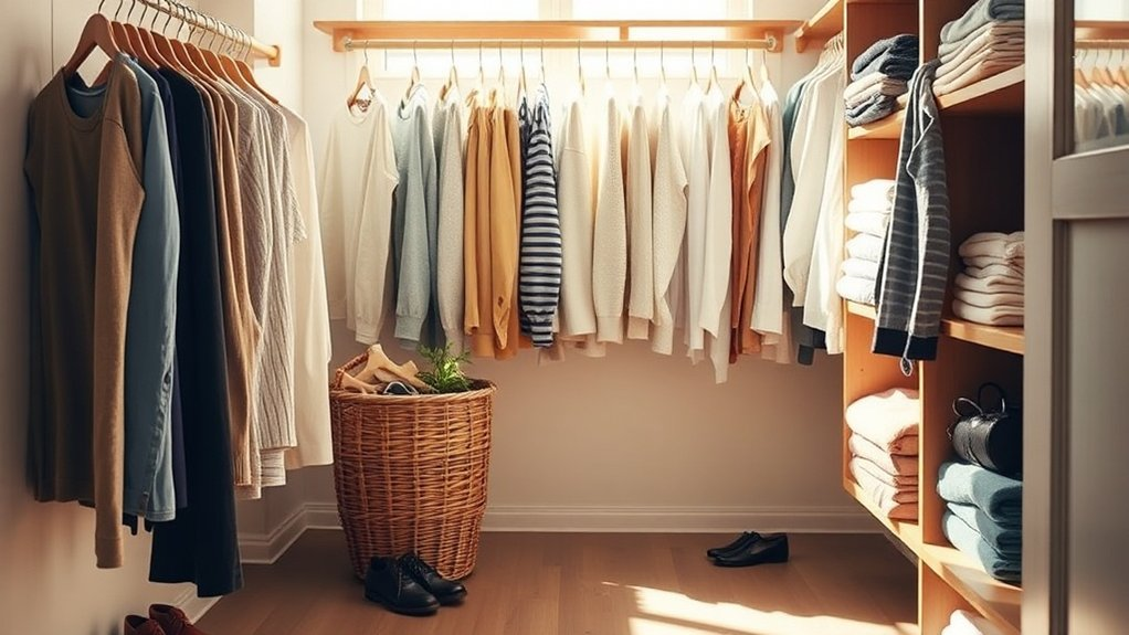 regular decluttering for organization