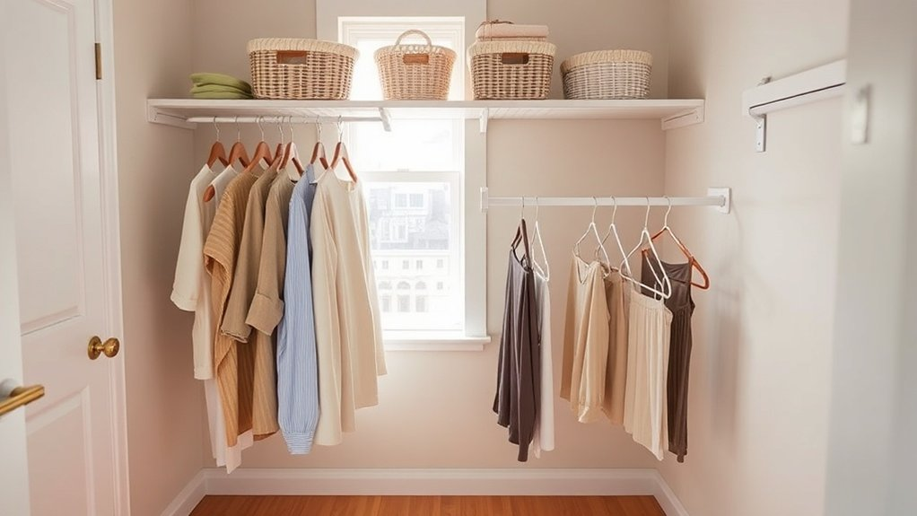 renter friendly closet expansion tips