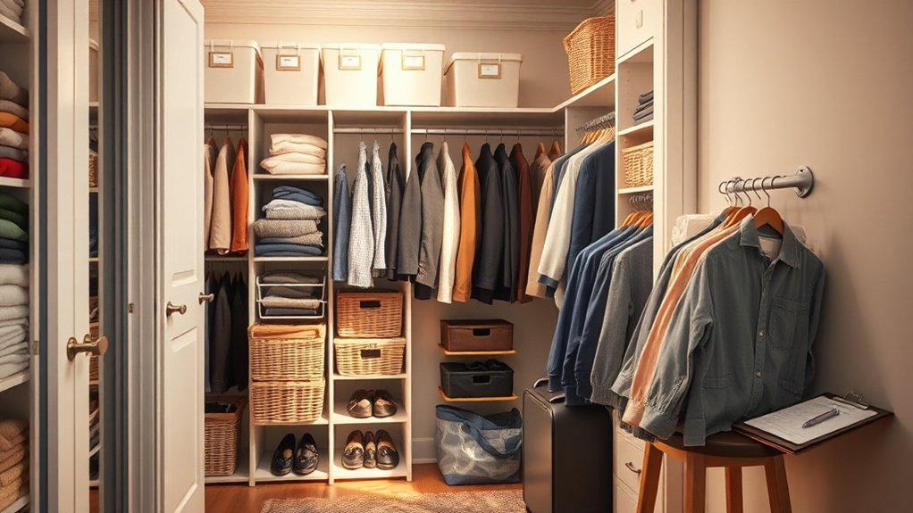 seasonal closet organization checklist