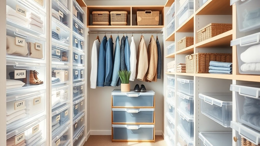 seasonal closet organization made easy