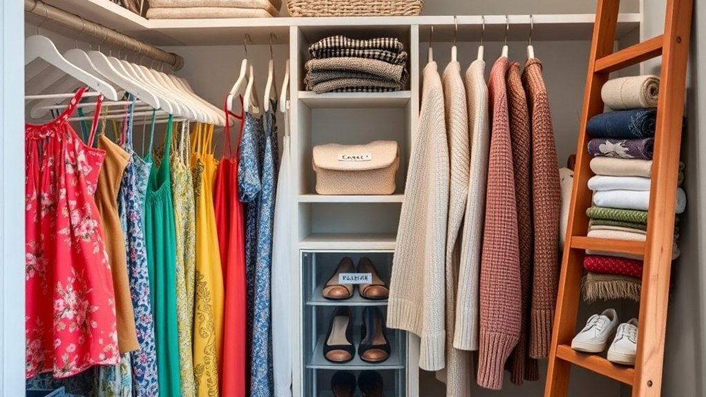 seasonal closet organization system