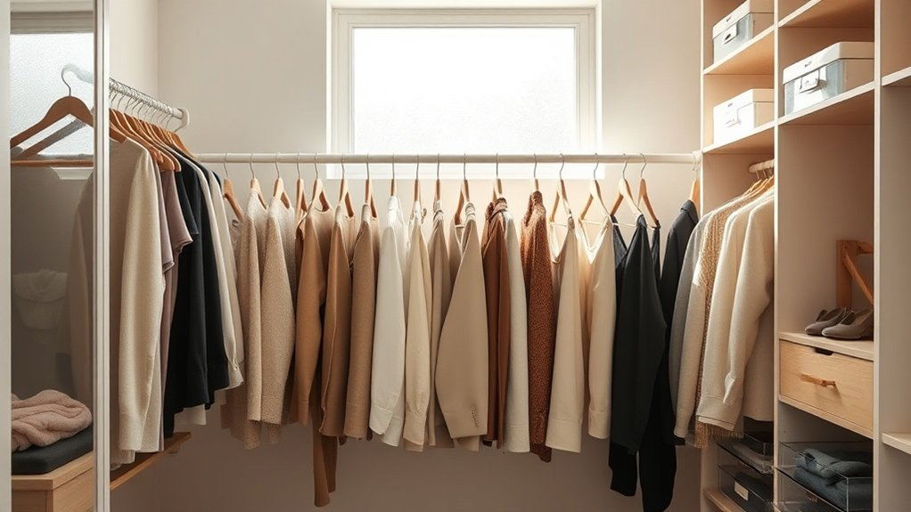 seasonal closet organization system